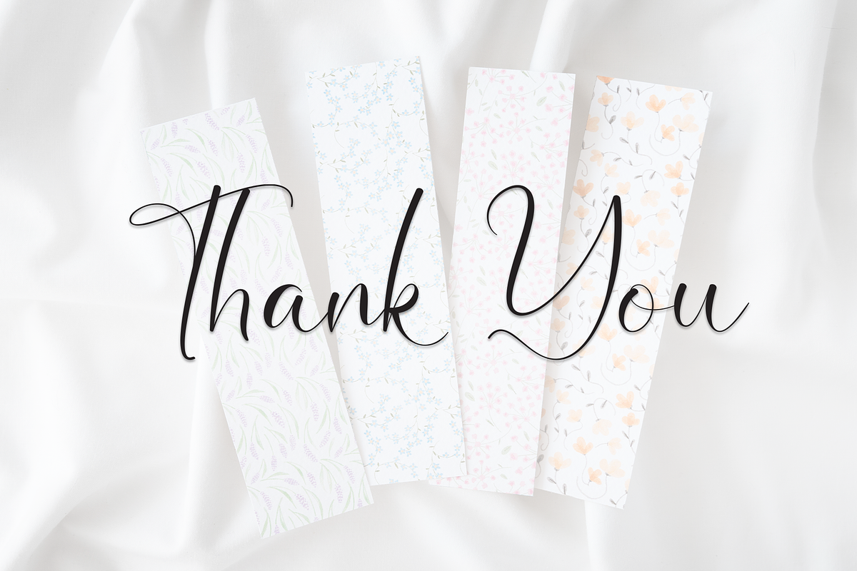 Bookmark | Script Font, a Handwritten Font by Scratchones (Photo 8 of 8)