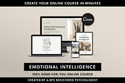 Emotional Intelligence Course Canva, a Templates & Theme by Miri Campbell (Thumbnail 1 of 11)