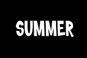 Urban Summer Font, a Sans Serif Font by QR Design Studio (Thumbnail 2 of 6)
