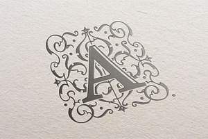 26 Monogram With Capital Letters