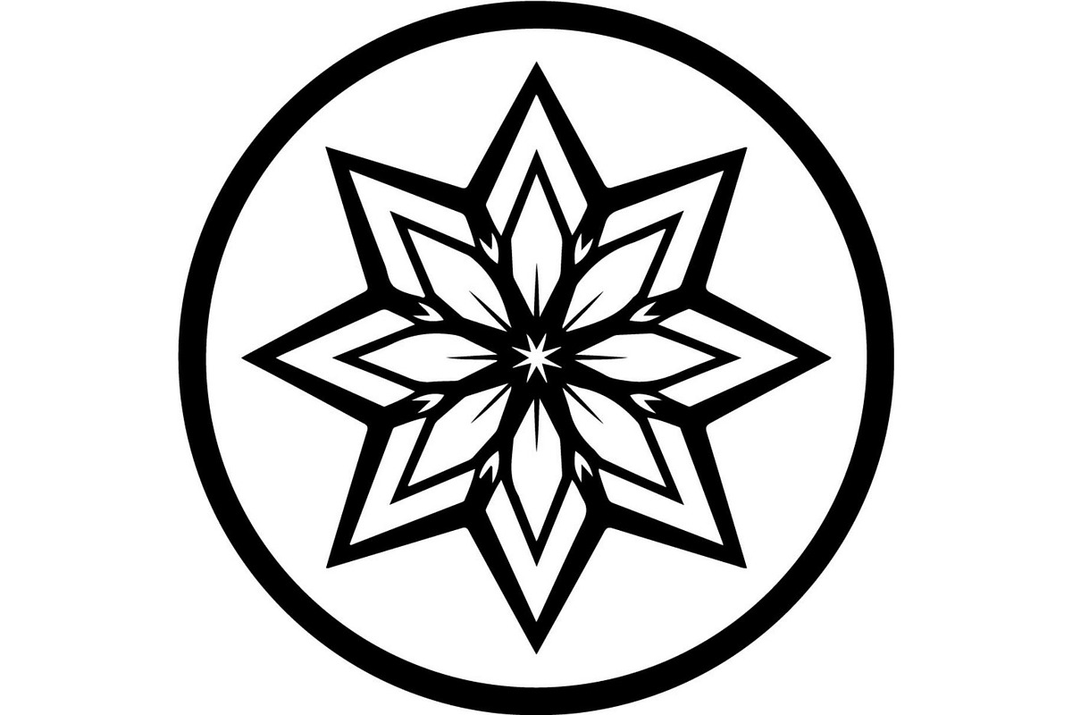 Abstract Geometric Mandala, an Object Graphic by Creativeshirt (Photo 2 of 17)