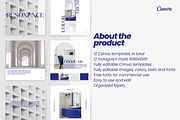 Interior Design Canva Template, a Social Media Template by Moodwave Studio (Thumbnail 2 of 10)