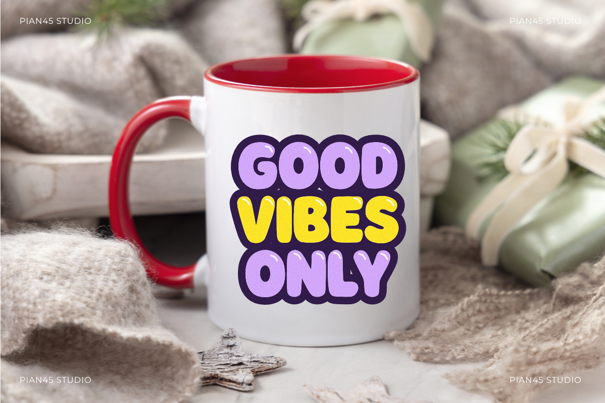 Chubby Squishy - Retro Bubble Font, a Handwritten Font by Pian45 Studio (Photo 4 of 8)