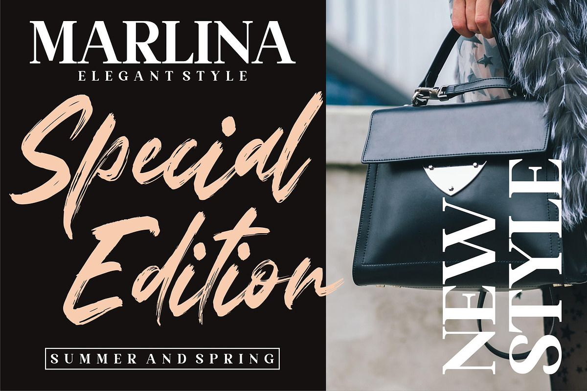 Fedattona Brush LS, a Font by GranzCreative (Photo 7 of 18)
