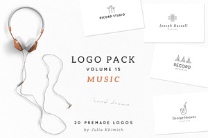 Logo Pack Volume 15. Music