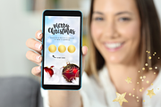 Christmas Pregnancy Scratch Card, a Presentation Template by SunshineStudioBoutique (Thumbnail 2 of 8)