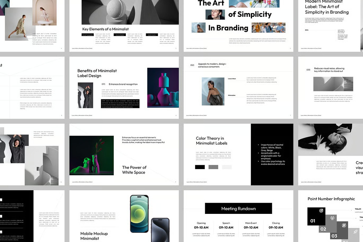 Minimalist Modern Powerpoint, a Presentation Template by Fit-tee (Photo 2 of 2)