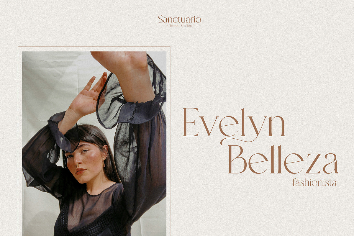 Sanctuario A Timeless Serif, a Serif Font by Prestige Artsy Studio (Photo 2 of 10)