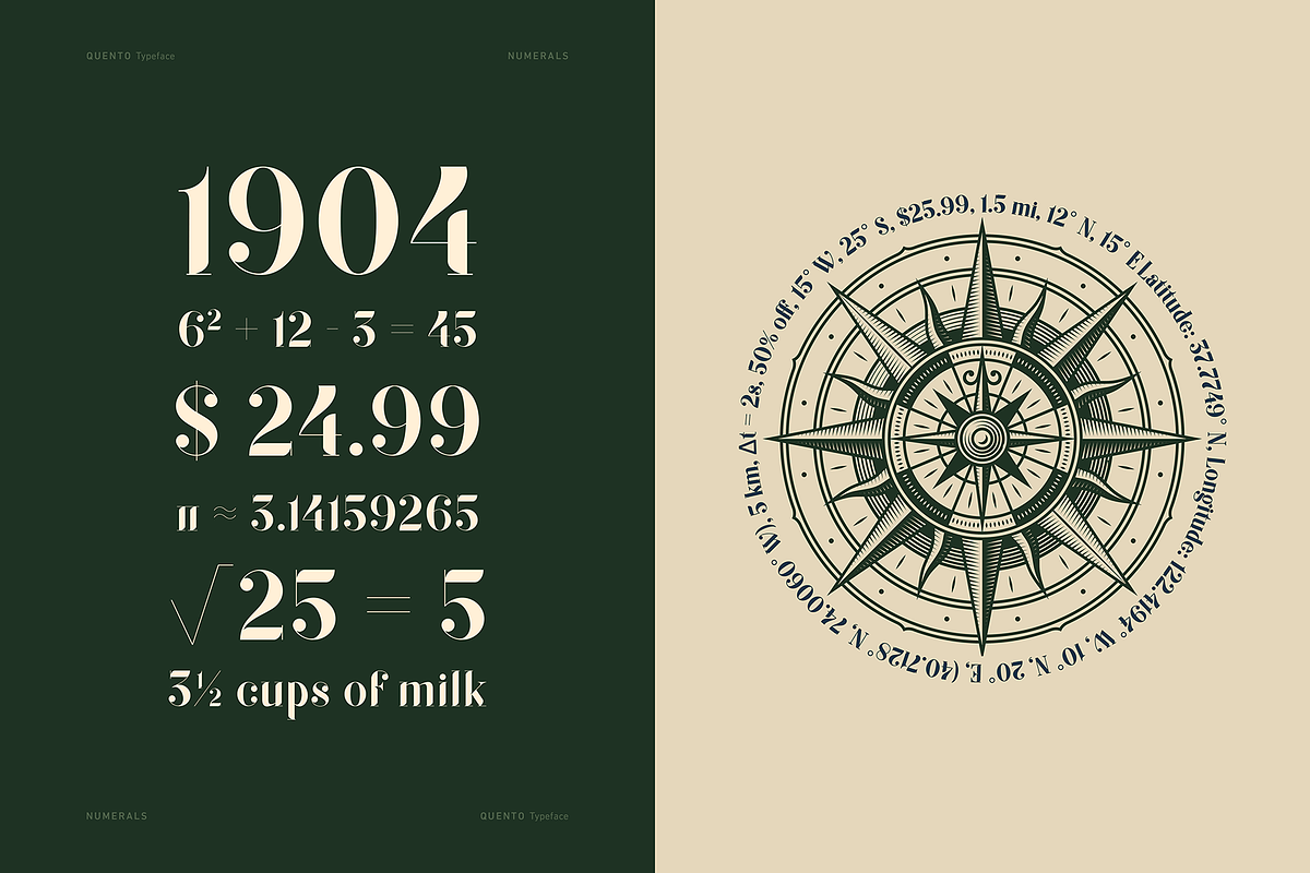 QUENTO | Modern Serif Display Font, a Serif Font by Glyph44 (Photo 11 of 16)