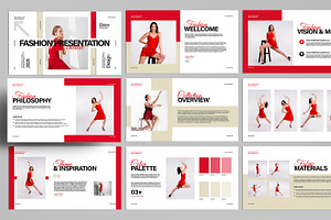 Fashion Presentation Template, a Presentation Template by MightyDesign