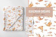 SALE! Watercolor BOHO collection, an Animal Illustration by Tiana Geo (Thumbnail 12 of 23)