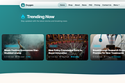 Oxygen Aura Bootstrap 5 Template, a Bootstrap Template by GeorgeMichel (Thumbnail 4 of 11)