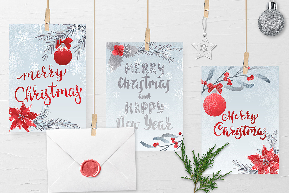 ELEGANT Christmas, an Illustration by HmarkaShop (Photo 5 of 8)