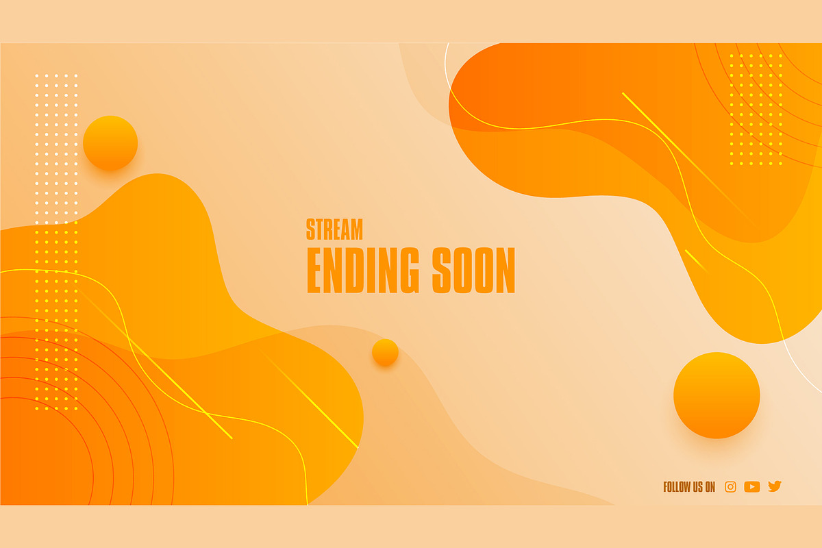 Orange Abstract Static Overlay, a Social Media Template by Designs By Sachin (Photo 4 of 4)