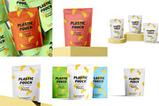Plastic Stand-Up Pouch Mockup Set, a Packaging Mockup by pixelmock (Thumbnail 2 of 19)