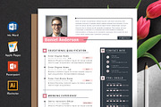 Resume Cv Template Word Apple Pages, a Resume Template by Tbunny (Thumbnail 1 of 4)