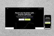 Helicon SaaS - Squarespace Template, a Squarespace Template by Gem Media (Thumbnail 4 of 5)