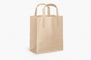 Kraft Paper Bag & Handles PSD Mockup, a Packaging Mockup by LoopAll (Thumbnail 9 of 10)