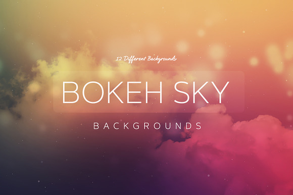 Bokeh SKY Backgrounds preview 8