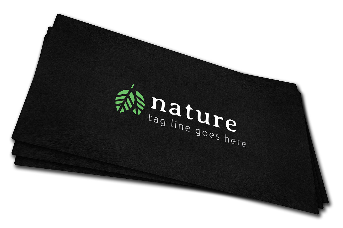 Nature Leaf Vector Logo Template, a Branding & Logo Template by GladicMonster (Photo 9 of 26)