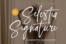 Selestia Signature -Handwritten Font