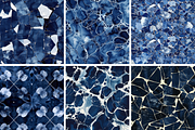 Navy Chemigram Seamless Patterns, a Pattern Graphic by PrintablesByFranklyn (Thumbnail 2 of 4)