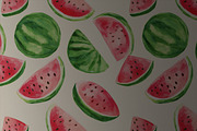 WATERMELON Seamless Pattern, a Pattern Graphic by AYAKA Studio Co. (Thumbnail 6 of 10)