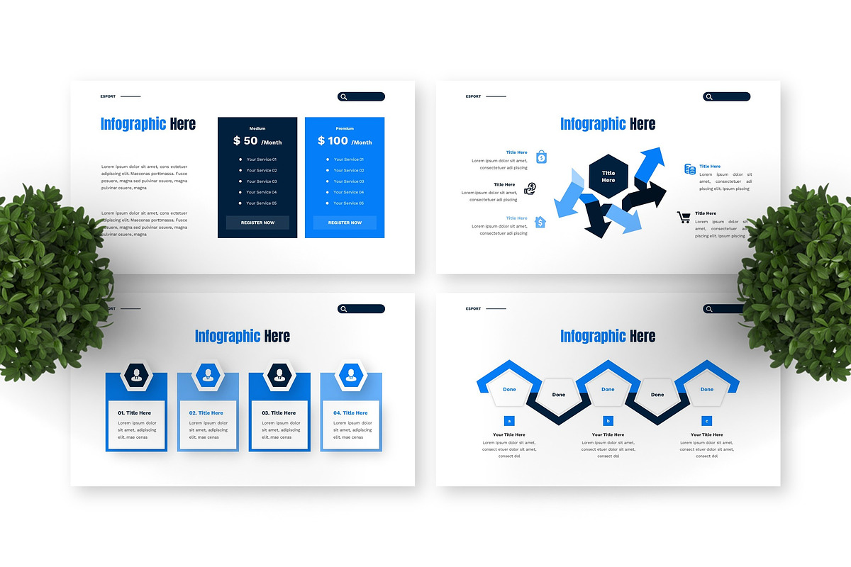 Esport - Game Keynote Templates, a Presentation Template by Deepslide Studio (Photo 2 of 6)