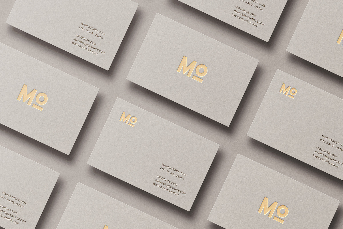 Business Card Mockup Template Logo, a Business Card Template by PrintPixel (Photo 5 of 8)