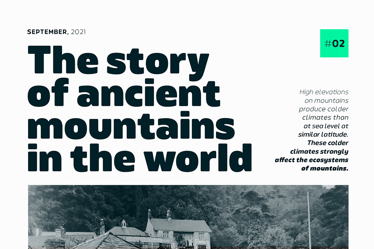 Meutas Soft Font Family, a Sans Serif Font by trustha (Photo 2 of 15)