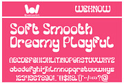 Pleasant Dream font, a Font by weknow (Thumbnail 3 of 8)