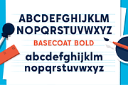 Basecoat Bold, a Sans Serif Font by Jonathan Ball (Thumbnail 2 of 6)