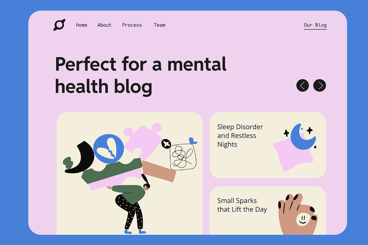 Therapy Website Illustrations, a Healthcare Illustration by Somewhat Brilliant (Photo 4 of 6)