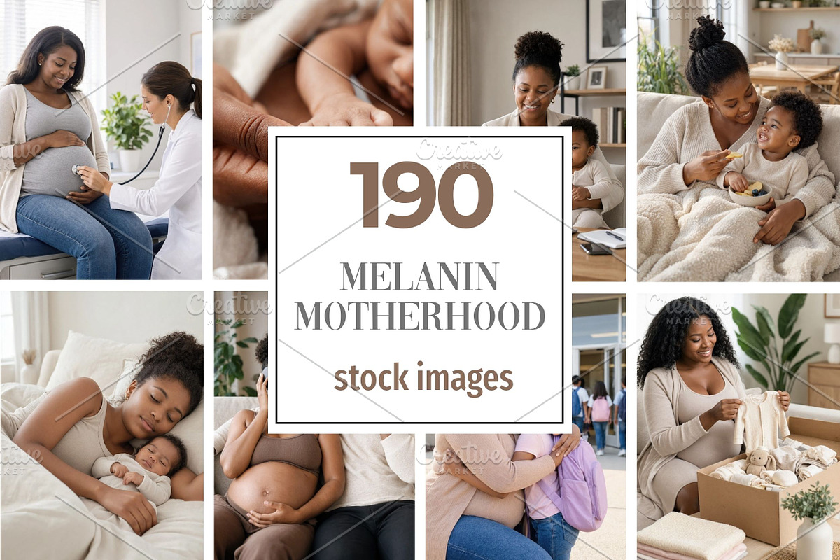 190 Melanin Motherhood Photos, a Person Photo by Selenique Studio (Photo 1 of 15)