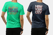 T-shirt Mock-up, a Shirt Mockup by Mock-up Store (Thumbnail 4 of 9)