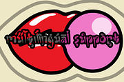 Gumball Machine Typeface, a Font by Rachel McBride Creative (Thumbnail 5 of 8)