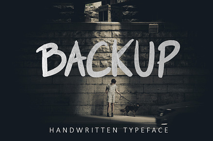 Backup Typeface