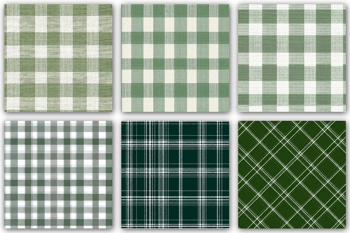 Gingham Seamless Paper Patterns, a Pattern Graphic by DreamCafeArt (Photo 4 of 7)