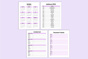 Dated 2025 Planner 365 Days Canva, a Stationery Template by Shumaya (Thumbnail 4 of 4)