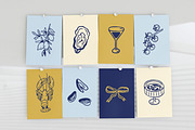 Dolce Vita, summer set + backgrounds, a Decorative Illustration by Good Studio (Thumbnail 27 of 28)