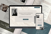 Squarespace Template for Coach, a Squarespace Template by Pretty Boss Designs (Thumbnail 1 of 7)