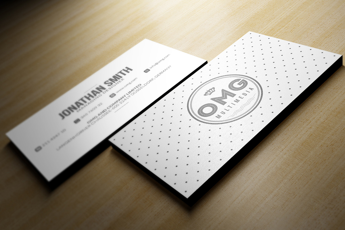 Minimal White Business Card, a Business Card Template by Marvel (Photo 5 of 6)