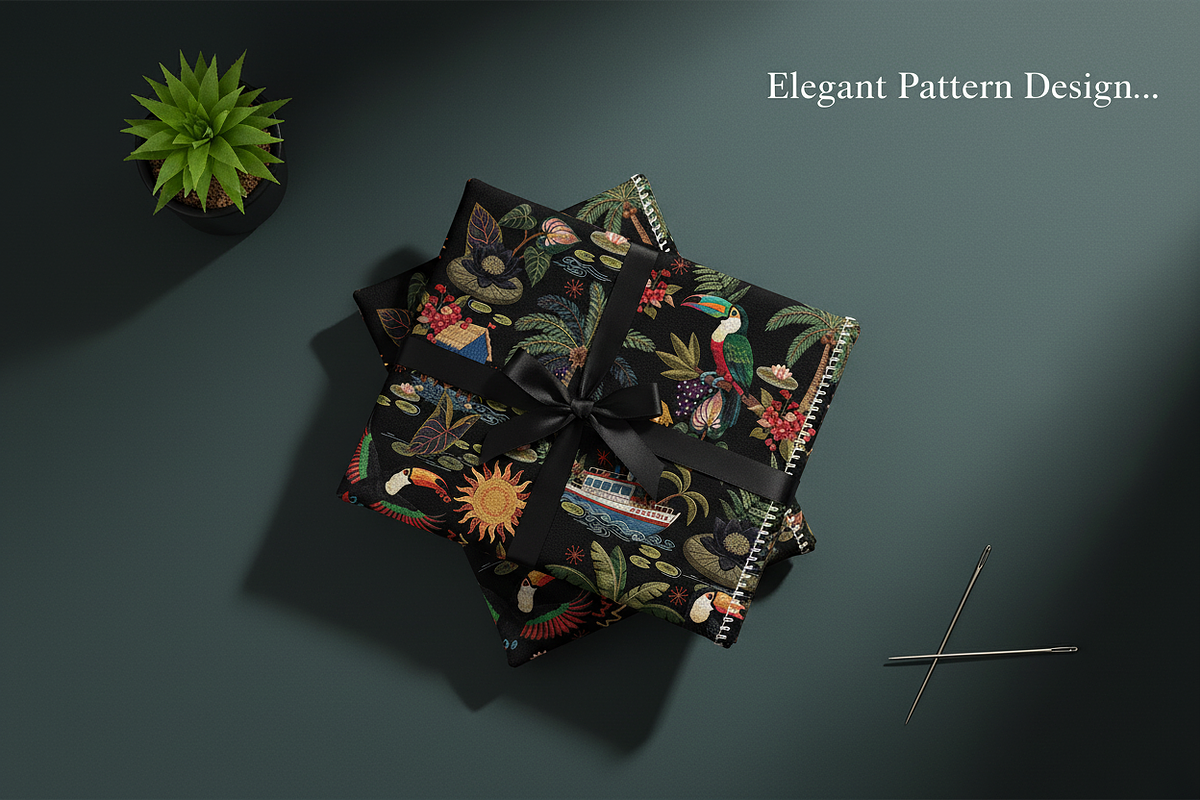 Jungle Tropical & Abstract Folk Art, a Pattern Graphic by Luiz da Rolt Grathwohl (Photo 10 of 10)