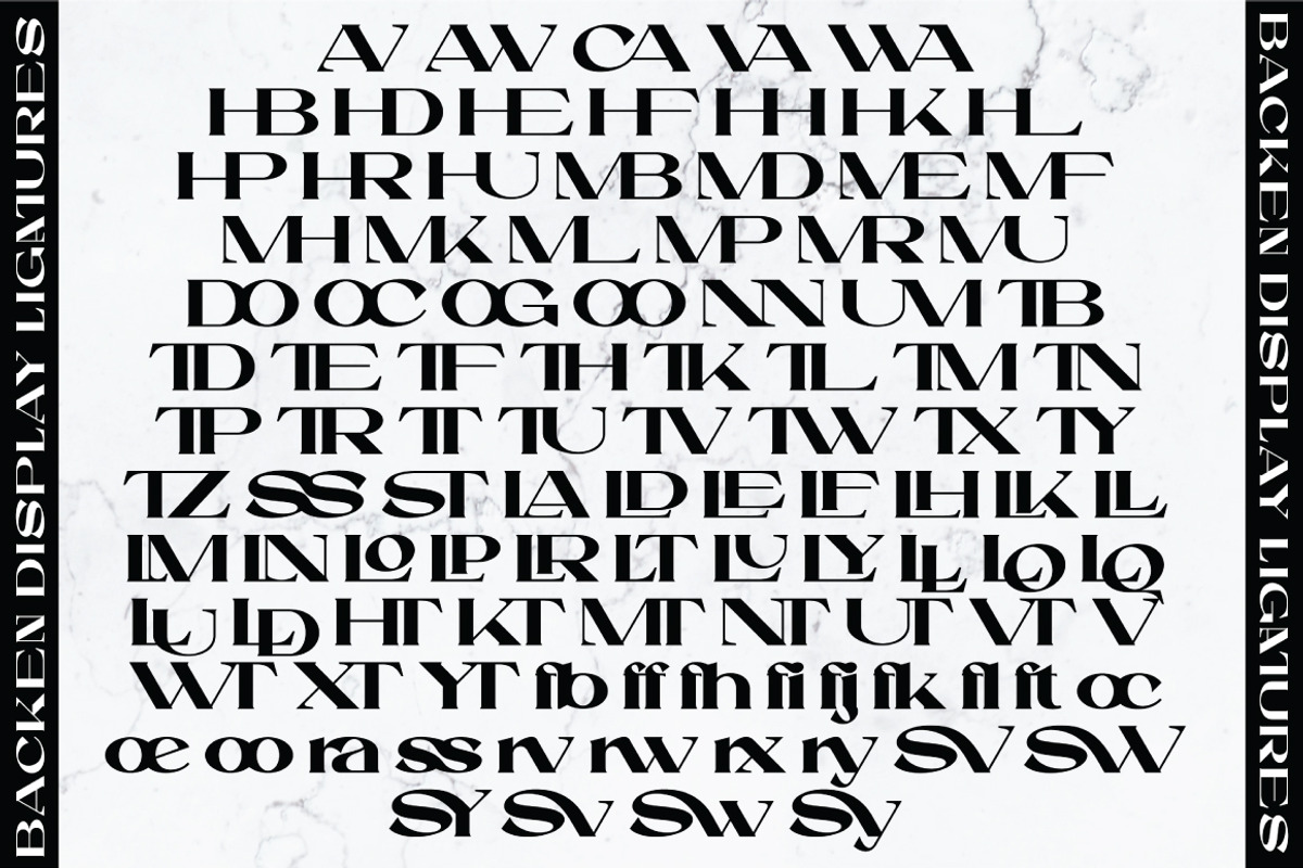 Backen - Bold Serif, a Serif Font by tebaltipislab (Photo 9 of 10)