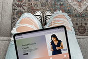 Sabrina Ella Wix Website Template, a Wix Template by Girl Boss From Home (Thumbnail 6 of 6)