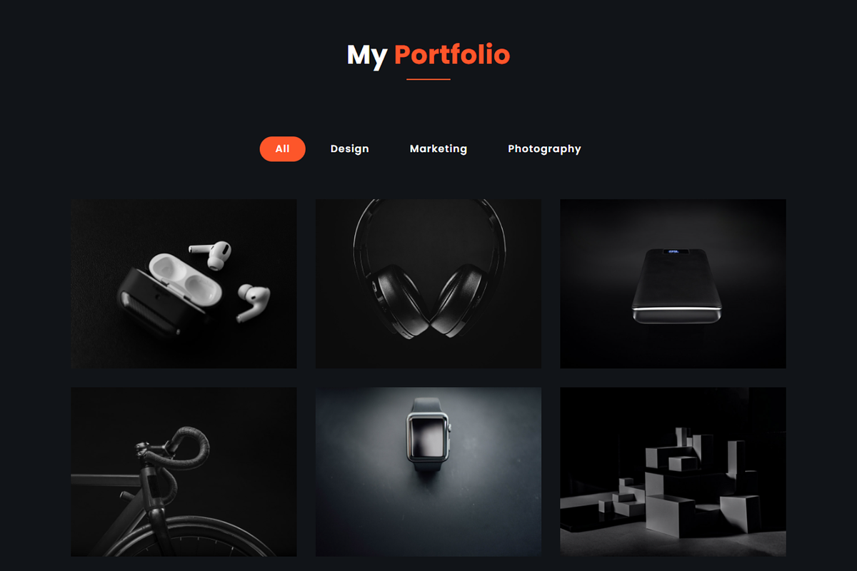 Modern Developer Portfolio Web Theme, a Bootstrap Template by Themeplaza (Photo 5 of 6)