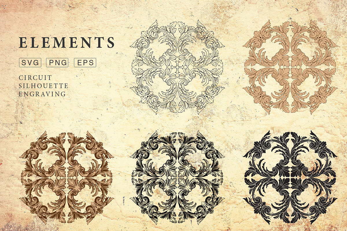 Page decoration Ornate Vintage, a Decorative Illustration by Samira (Photo 5 of 10)