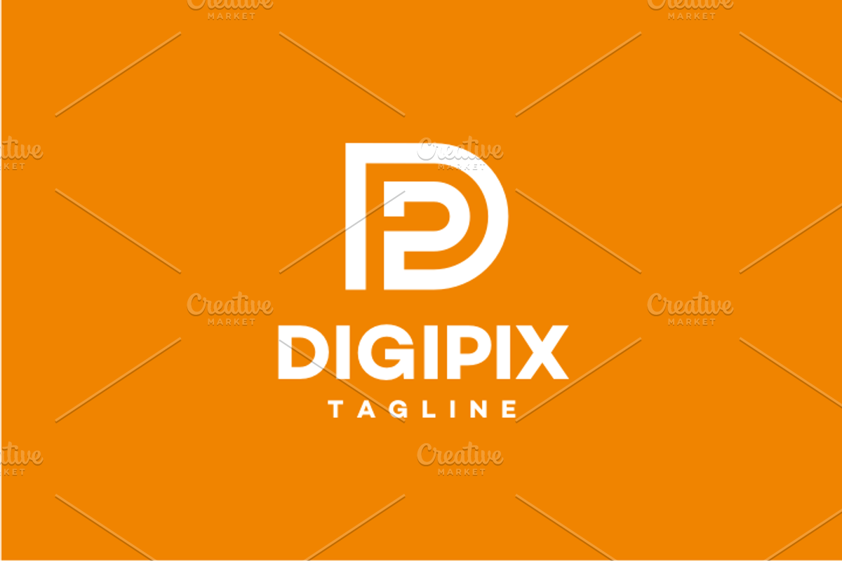 DigiPix - Letter D P DP PD Logo, a Branding & Logo Template by yopie (Photo 3 of 4)
