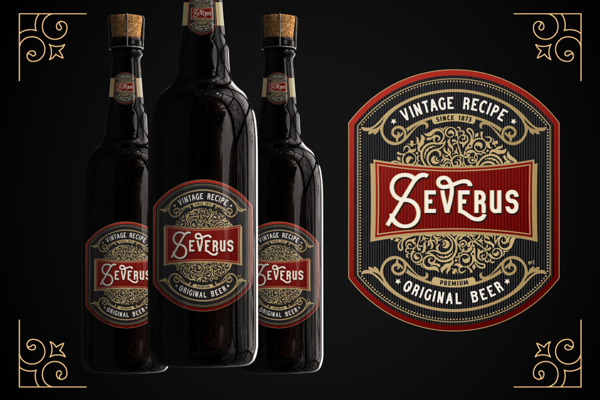 Former Broston - A Vintage Font, a Sans Serif Font by Vava Aryanto (Photo 4 of 8)