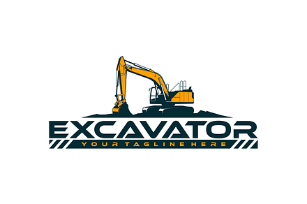 Excavtor Logo Tempale, a Branding & Logo Template by TFamz